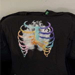 LrG smoked out lungs tee XL